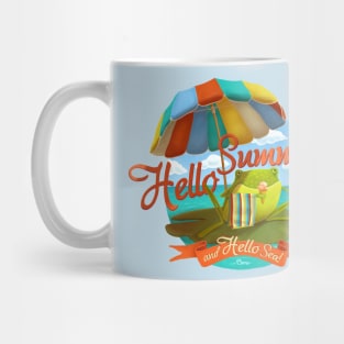 Hello summer and hello sea! Mug